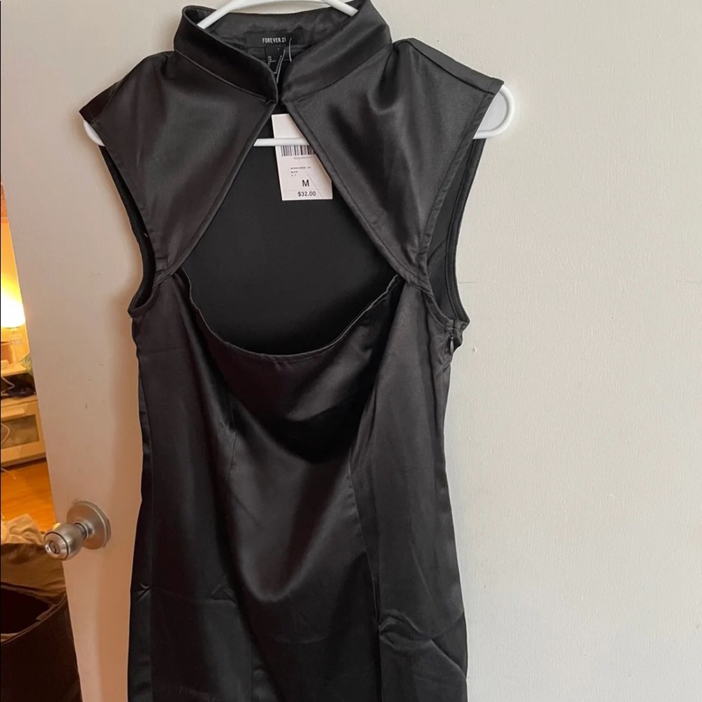 Forever 21 mandarin collar dress